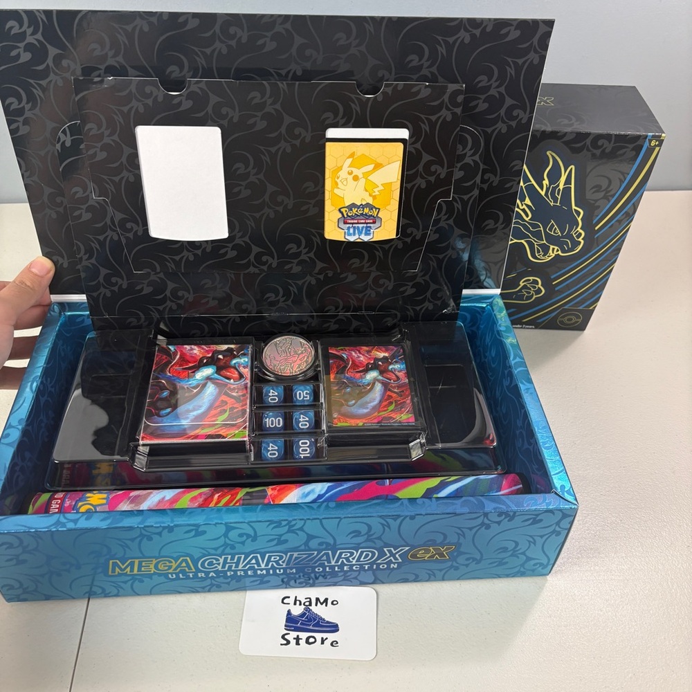 Empty Mega Charizard Premium Collection Box What You See On The Picture